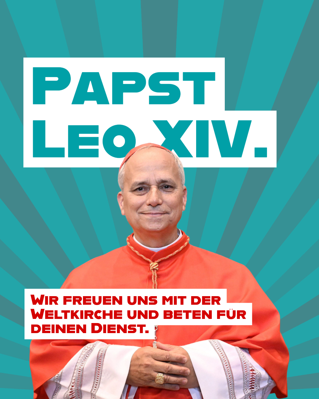 Young Faith Beispielbeitrag zu Papst Leo XIV.